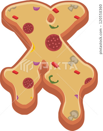 Pizza Alphabet Font Pizza Alphabet Font 120558360