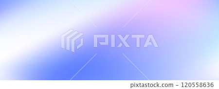 Light blue pink gradient background. Soft pastel winter wave wallpaper. Smooth blurry cold color backdrop for poster, brochure, leaflet, banner, booklet. Calm water surface texture. Vector 120558636
