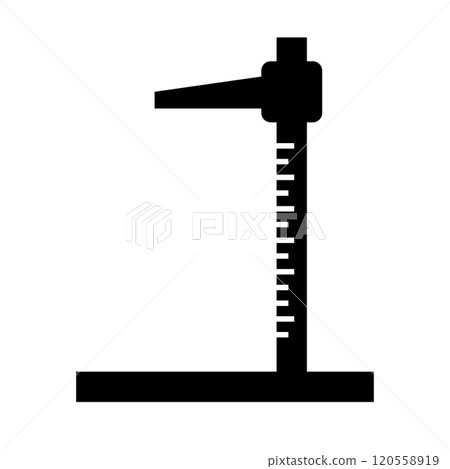 Height chart silhouette Height chart silhouette 120558919