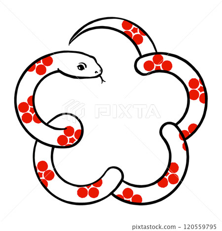 梅花形白蛇紅梅碗紋，刷漆/霧面漆 120559795