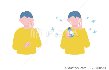 Skin Care Before After 120560581