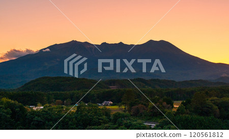 黃昏的Ontakiyama 120561812