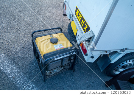 Food truck generator 120563023