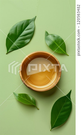 Tea tree leaf oil extract best for natural skincare ingredient 120563482