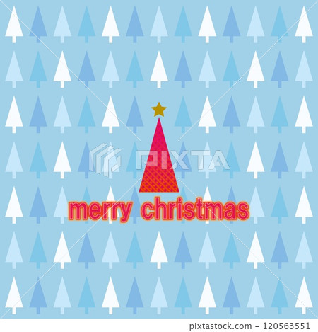 Christmas tree Merry Christmas 120563551