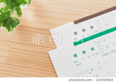 Marriage registration and divorce registration 120564603