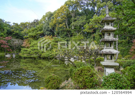 Heian Shrine Central Garden (November) 120564994