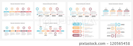Timeline Infographics Timeline Infographics 120565458