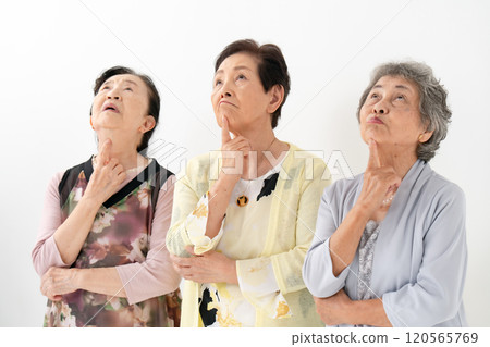 高級女性受苦 120565769