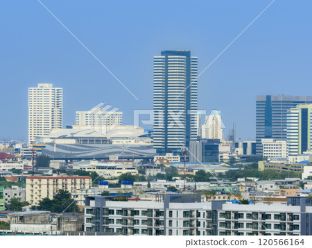 泰國曼谷邦納區街景 / 泰國曼谷邦納 泰國曼谷邦納區街景 / 泰國曼谷邦納 120566164