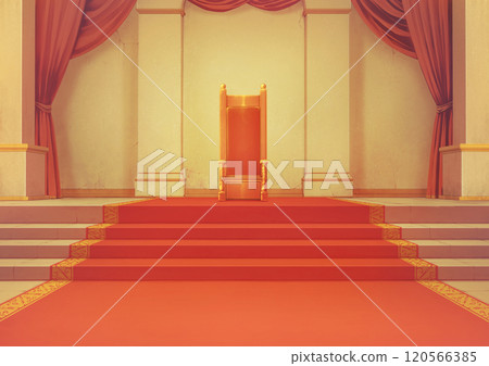 Throne Room Background Illustration 04 Throne Room Background Illustration 04 120566385