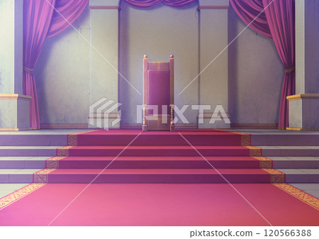 Throne Room Background Illustration 01 120566388