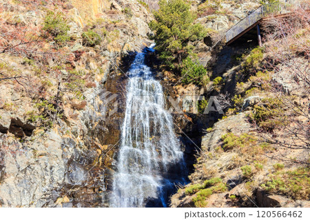 Waterfall of Moles in Canillo, Andorra 120566462