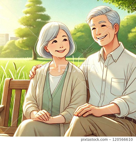 老年情侶情侶圖片 老年情侶情侶圖片 120566610