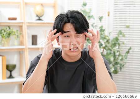 男性偶然頭痛 120566669