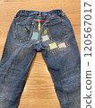 Denim embroidery 120567017