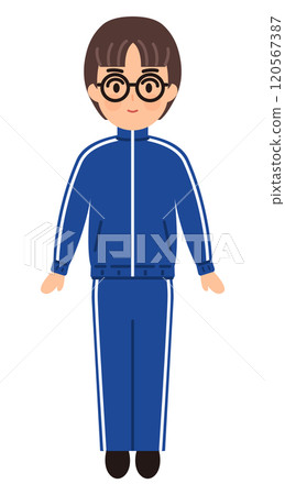 Illustration of a men in a jersey Illustration of a men in a jersey 120567387