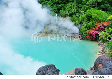 Oita Prefecture Beppu Hell Tour Sea Hell Oita Prefecture Beppu Hell Tour Sea Hell 120568334
