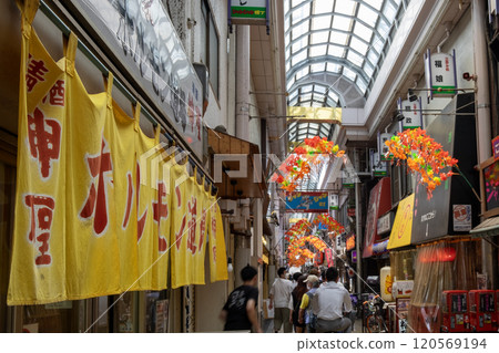 [新世界 Janjan Yokocho] 從白天開始熱鬧非凡 大阪市浪速區惠比壽東南陽通商店街 120569194
