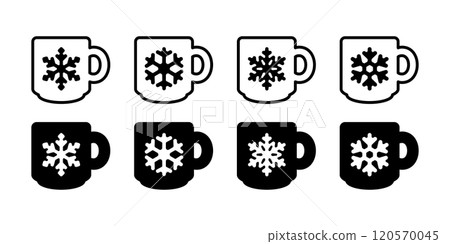 coffee cup vector Christmas snowflake icon logo snow Santa Claus Xmas tea cartoon character doodle illustration symbol graphic design coffee cup vector Christmas snowflake icon logo snow Santa Claus Xmas tea cartoon character doodle illustration symbol graphic design 120570045