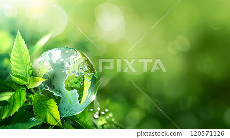 Green energy concept with light bulb and nature. AI Generated Green energy concept with light bulb and nature. AI Generated 120571126