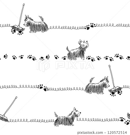 Abstract dog illustration, 120572514