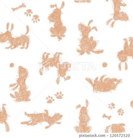Abstract dog illustration, 120572520