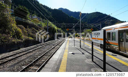 飯田線_平岡月台 120573087