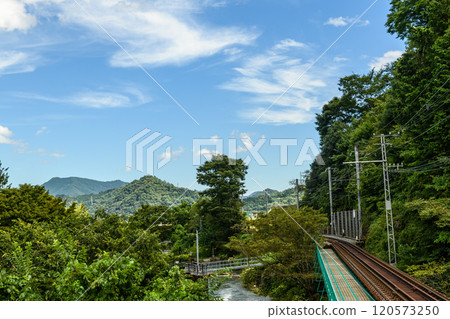 View from Tokaichiba Station on the Fujikyu Line 120573250