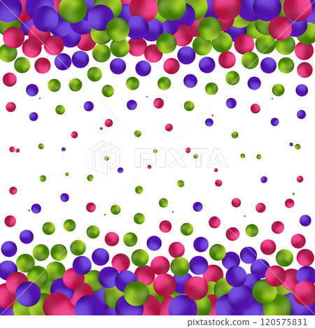 Elegant template with pearl pattern. Vector design for banners, cards, wedding invitation. Eps 10 120575831