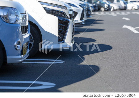 Parking lot, car, automobile 120576804