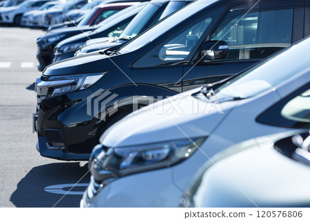 Parking lot, car, automobile 120576806