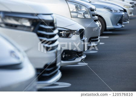 Parking lot, car, automobile Parking lot, car, automobile 120576810