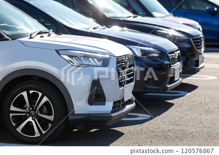Parking lot, car, automobile 120576867