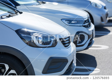 Parking lot, car, automobile 120576893
