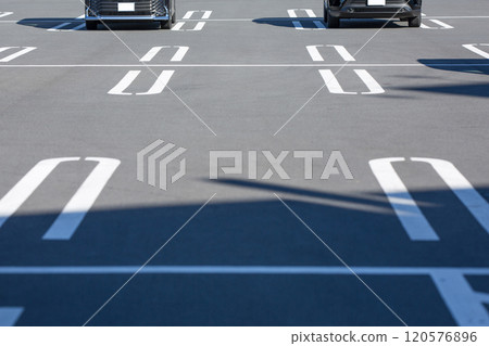 Parking lot, car, automobile 120576896