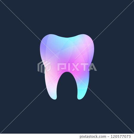 Tooth logo Template. Medical Design Tooth Logo. Dentist Office Icon. Oral Care Dental and Clinic Tooth Illustration 120577073