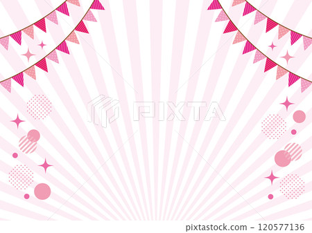 Garland event pink frame background radiation 120577136