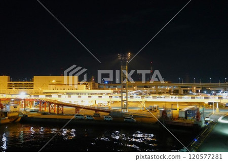 Osaka Nanko Ferry Terminal 5:30 Osaka Nanko Ferry Terminal 5:30 120577281