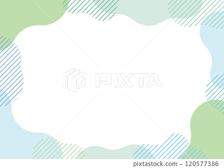 Abstract Frame Yellow Green Blue Abstract Frame Yellow Green Blue 120577386