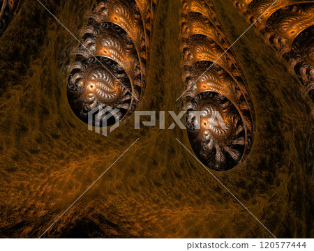 Imaginatory fractal abstract background Image Imaginatory fractal abstract background Image 120577444