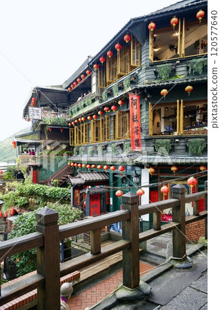 九份街景/阿美茶館（台灣新北市瑞芳區） 120577640