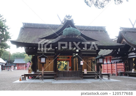 Sumiyoshi Shrine (Sumiyoshi Taisha) in Osaka Sumiyoshi Shrine (Sumiyoshi Taisha) in Osaka 120577688