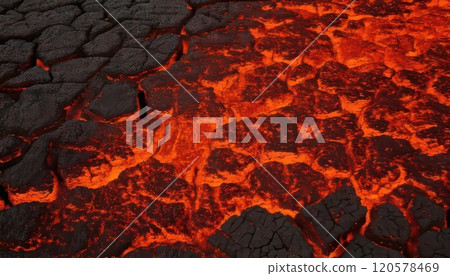 [AI影像]流動的熔岩 120578469