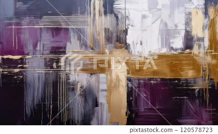 AI image: Painted exterior wall 120578723