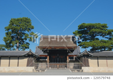 The gates of Kyoto Imperial Palace The gates of Kyoto Imperial Palace 120579748