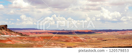 Bleak Landscape Petrified Forest National Park Arizona Bleak Landscape Petrified Forest National Park Arizona 120579853