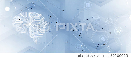 Artificial intelligence and computer techmology background Artificial intelligence and computer techmology background 120580023