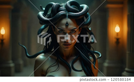Medusa from Greek mythology Medusa from Greek mythology 120580184