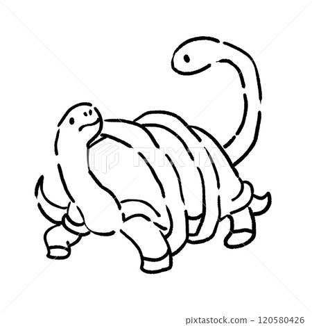 簡單可愛的玄武 120580426